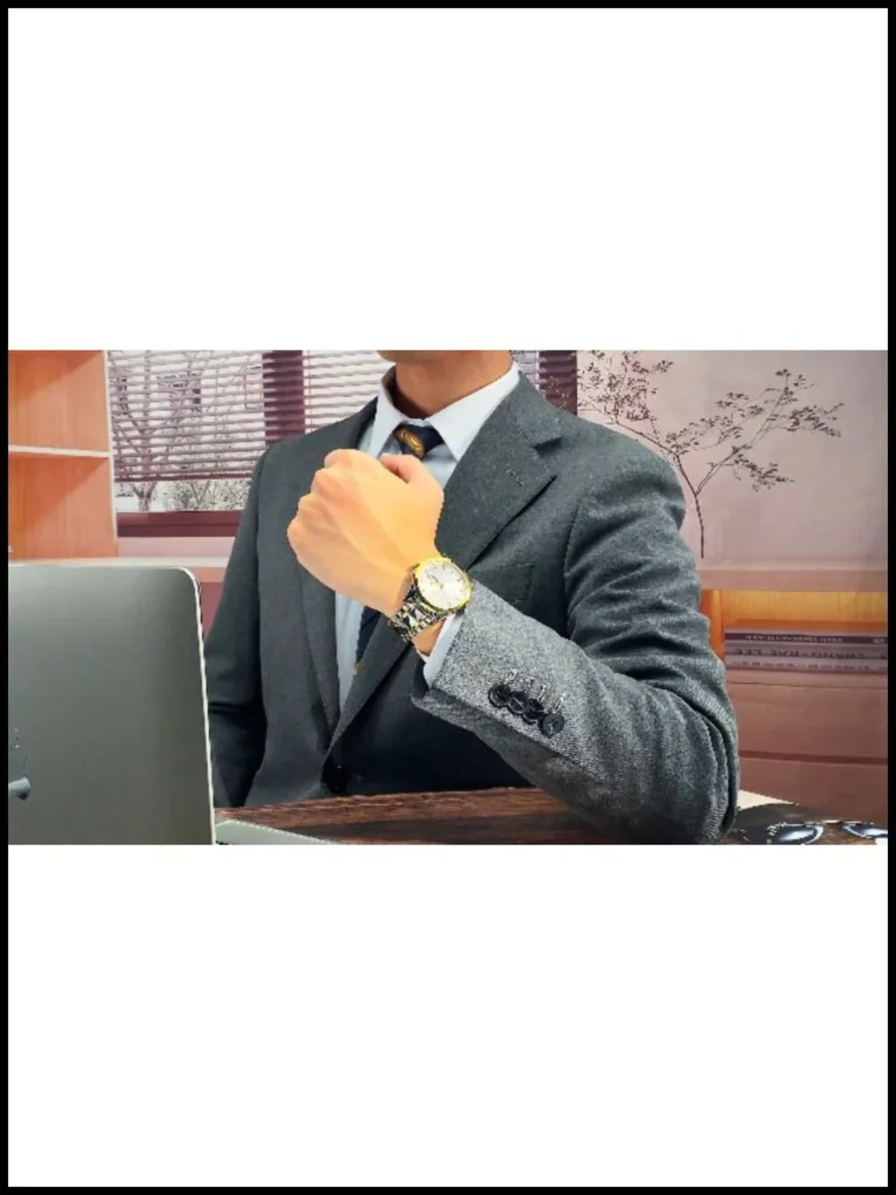 Automatic Mechanical Skeleton Watch Stainless Steel Waterproof Day Date